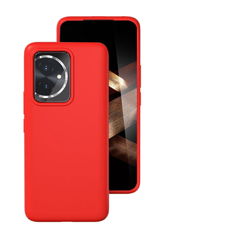 Custodia Silicone Ultra Sottile Morbida 360 Gradi Cover YK1 per Huawei Honor 100 5G Rosso