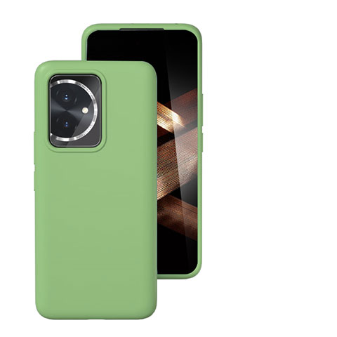 Custodia Silicone Ultra Sottile Morbida 360 Gradi Cover YK1 per Huawei Honor 100 5G Verde