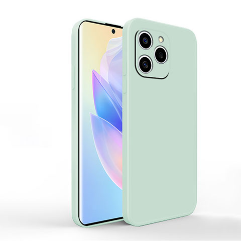 Custodia Silicone Ultra Sottile Morbida 360 Gradi Cover YK1 per Huawei Honor 60 SE 5G Verde Pastello