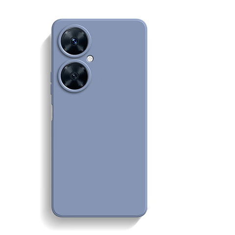 Custodia Silicone Ultra Sottile Morbida 360 Gradi Cover YK1 per Huawei Nova 11i Grigio Lavanda