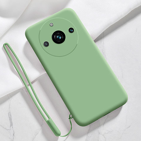 Custodia Silicone Ultra Sottile Morbida 360 Gradi Cover YK1 per Realme 11 Pro+ Plus 5G Verde