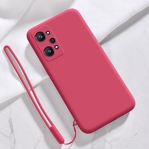 Custodia Silicone Ultra Sottile Morbida 360 Gradi Cover YK1 per Realme GT2 5G Rosso