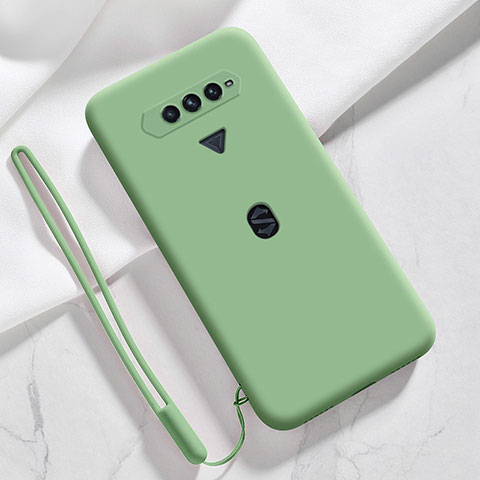 Custodia Silicone Ultra Sottile Morbida 360 Gradi Cover YK1 per Xiaomi Black Shark 4S Pro 5G Verde