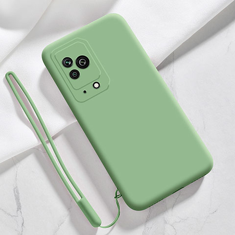 Custodia Silicone Ultra Sottile Morbida 360 Gradi Cover YK1 per Xiaomi Black Shark 5 Pro 5G Verde