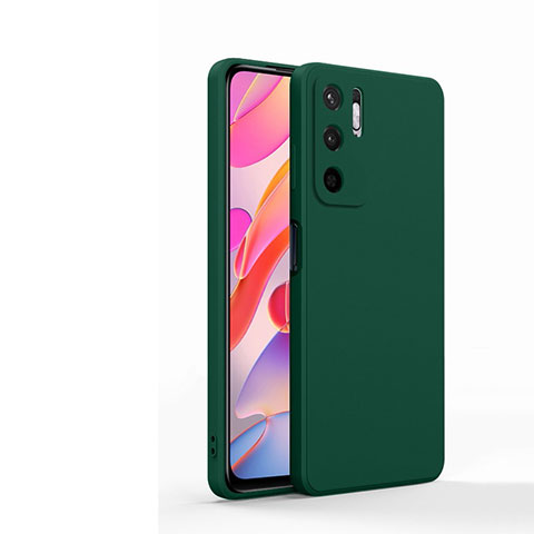 Custodia Silicone Ultra Sottile Morbida 360 Gradi Cover YK1 per Xiaomi POCO M3 Pro 5G Verde