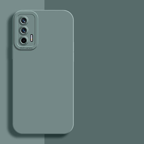 Custodia Silicone Ultra Sottile Morbida 360 Gradi Cover YK2 per Realme GT Neo 2T 5G Verde Militare