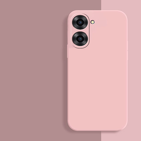 Custodia Silicone Ultra Sottile Morbida 360 Gradi Cover YK2 per Realme V30t 5G Rosa