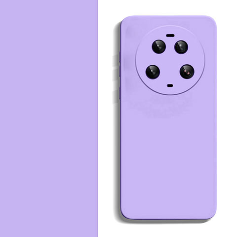 Custodia Silicone Ultra Sottile Morbida 360 Gradi Cover YK2 per Xiaomi Mi 13 Ultra 5G Viola