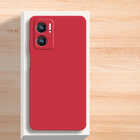 Custodia Silicone Ultra Sottile Morbida 360 Gradi Cover YK2 per Xiaomi Redmi 10 5G Rosso