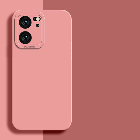 Custodia Silicone Ultra Sottile Morbida 360 Gradi Cover YK2 per Xiaomi Redmi K60 Ultra 5G Rosa