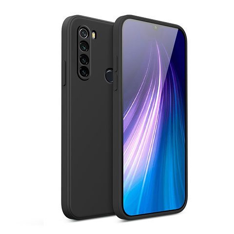 Custodia Silicone Ultra Sottile Morbida 360 Gradi Cover YK2 per Xiaomi Redmi Note 8 (2021) Nero