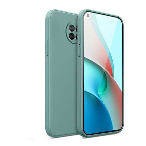 Custodia Silicone Ultra Sottile Morbida 360 Gradi Cover YK2 per Xiaomi Redmi Note 9 5G Verde