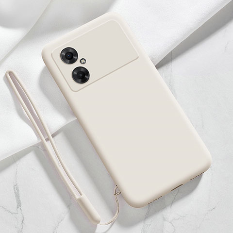 Custodia Silicone Ultra Sottile Morbida 360 Gradi Cover YK3 per Xiaomi Poco M4 5G Bianco