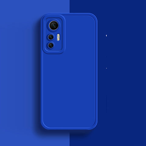 Custodia Silicone Ultra Sottile Morbida 360 Gradi Cover YK3 per Xiaomi Redmi Note 12S Blu