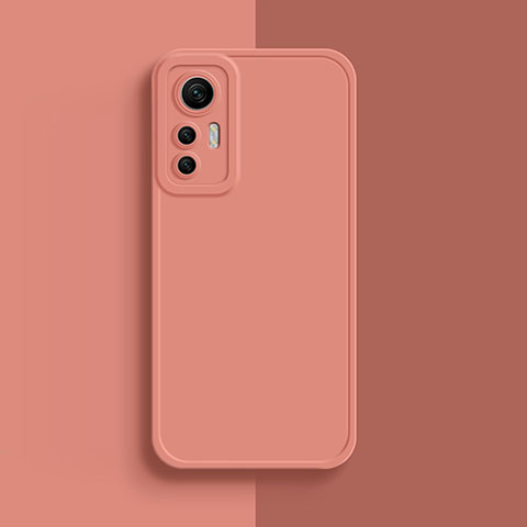 Custodia Silicone Ultra Sottile Morbida 360 Gradi Cover YK3 per Xiaomi Redmi Note 12S Rosa