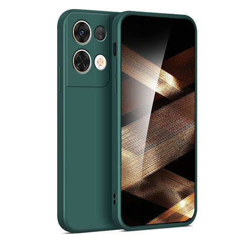 Custodia Silicone Ultra Sottile Morbida 360 Gradi Cover YK3 per Xiaomi Redmi Note 13 5G Verde Notte