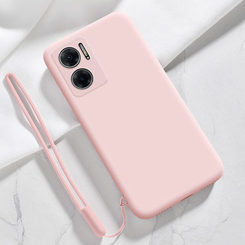 Custodia Silicone Ultra Sottile Morbida 360 Gradi Cover YK4 per Xiaomi Redmi 10 5G Rosa