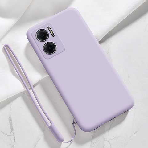 Custodia Silicone Ultra Sottile Morbida 360 Gradi Cover YK4 per Xiaomi Redmi 10 Prime Plus 5G Lavanda