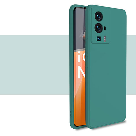 Custodia Silicone Ultra Sottile Morbida 360 Gradi Cover YK4 per Xiaomi Redmi K60 Pro 5G Verde