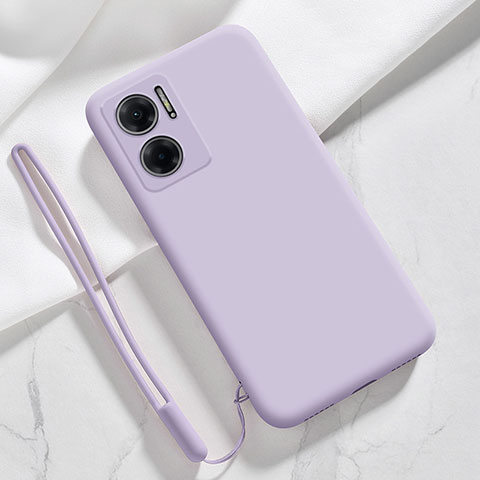 Custodia Silicone Ultra Sottile Morbida 360 Gradi Cover YK4 per Xiaomi Redmi Note 11E 5G Lavanda