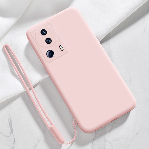 Custodia Silicone Ultra Sottile Morbida 360 Gradi Cover YK5 per Xiaomi Mi 13 Lite 5G Rosa