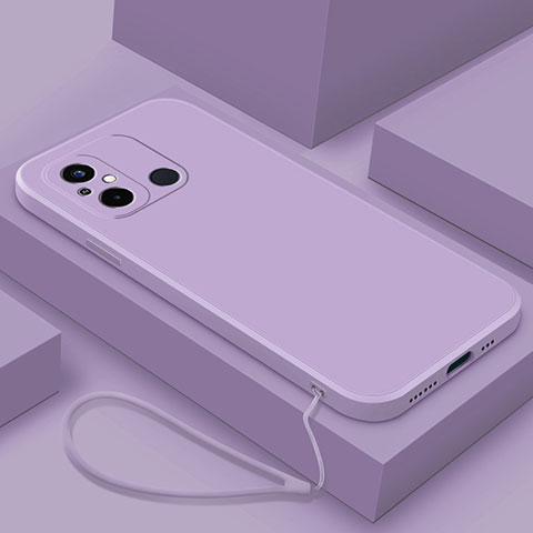 Custodia Silicone Ultra Sottile Morbida 360 Gradi Cover YK5 per Xiaomi Poco C55 Viola