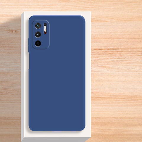 Custodia Silicone Ultra Sottile Morbida 360 Gradi Cover YK5 per Xiaomi Redmi Note 11 SE 5G Blu