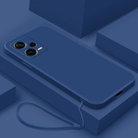 Custodia Silicone Ultra Sottile Morbida 360 Gradi Cover YK6 per Xiaomi Poco X5 5G Blu