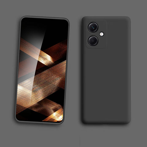 Custodia Silicone Ultra Sottile Morbida 360 Gradi Cover YK6 per Xiaomi Redmi Note 12R Pro 5G Nero