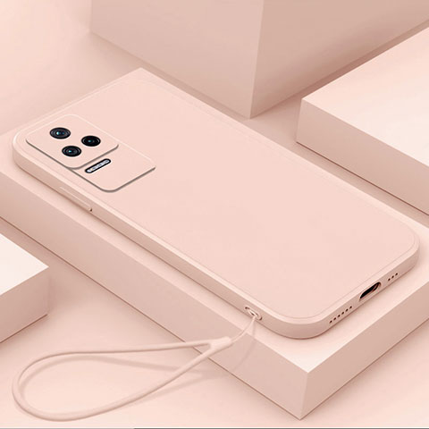 Custodia Silicone Ultra Sottile Morbida 360 Gradi Cover YK7 per Xiaomi Redmi K50 Pro 5G Rosa