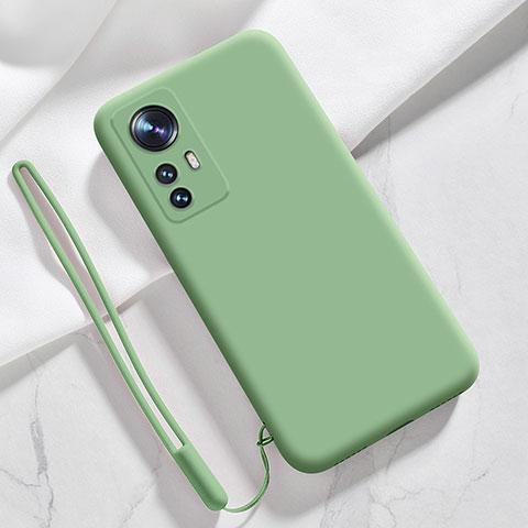 Custodia Silicone Ultra Sottile Morbida 360 Gradi Cover YK8 per Xiaomi Redmi K50 Ultra 5G Verde