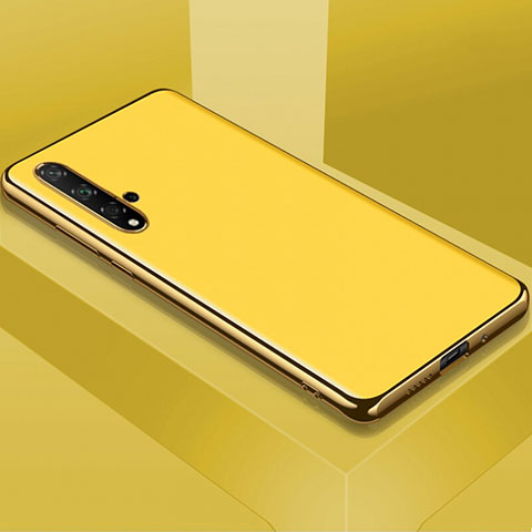 Custodia Silicone Ultra Sottile Morbida Cover C01 per Huawei Nova 5 Pro Giallo