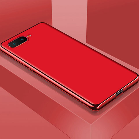 Custodia Silicone Ultra Sottile Morbida Cover C01 per Oppo R15X Rosso