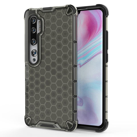 Custodia Silicone Ultra Sottile Morbida Cover C02 per Xiaomi Mi Note 10 Grigio