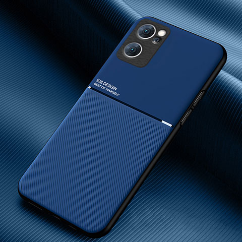 Custodia Silicone Ultra Sottile Morbida Cover con Magnetico per OnePlus Nord CE 2 5G Blu