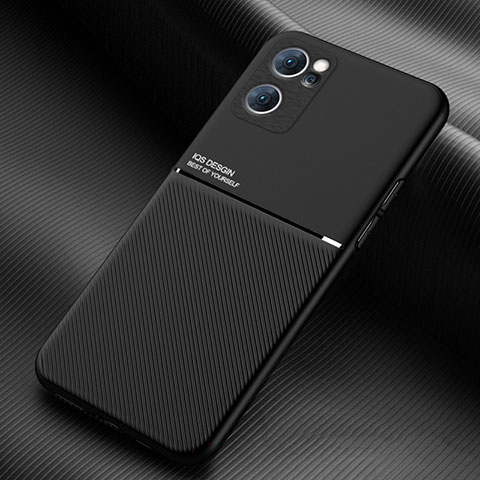 Custodia Silicone Ultra Sottile Morbida Cover con Magnetico per OnePlus Nord CE 2 5G Nero