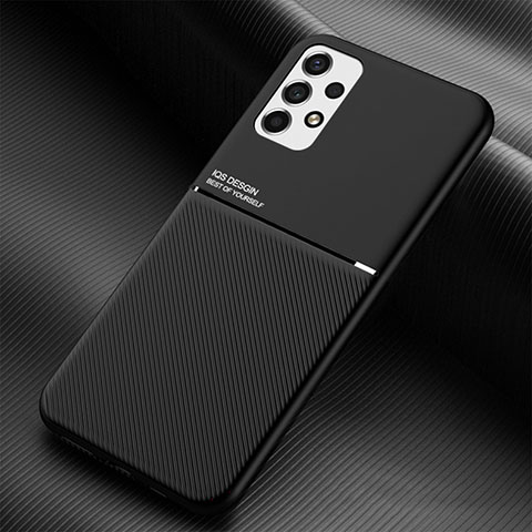 Custodia Silicone Ultra Sottile Morbida Cover con Magnetico per Samsung Galaxy A53 5G Nero