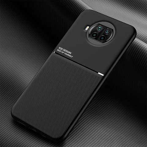 Custodia Silicone Ultra Sottile Morbida Cover con Magnetico per Xiaomi Mi 10T Lite 5G Nero