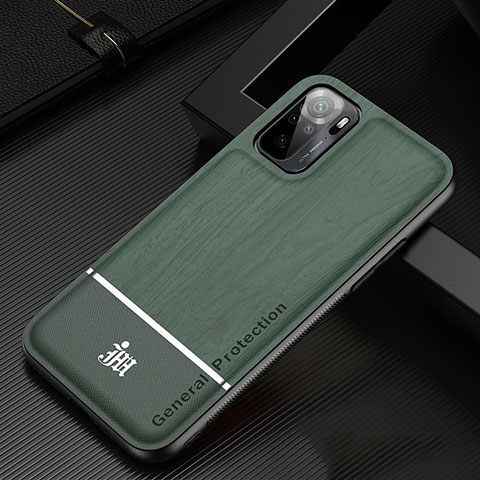 Custodia Silicone Ultra Sottile Morbida Cover JM1 per Xiaomi Poco M5S Verde