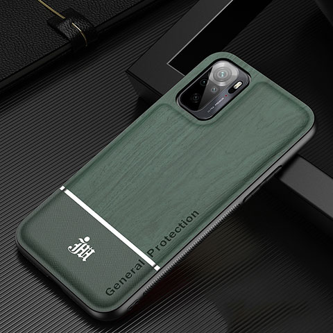 Custodia Silicone Ultra Sottile Morbida Cover JM1 per Xiaomi Redmi Note 10 4G Verde