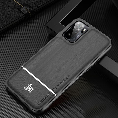 Custodia Silicone Ultra Sottile Morbida Cover JM1 per Xiaomi Redmi Note 11 SE India 4G Nero