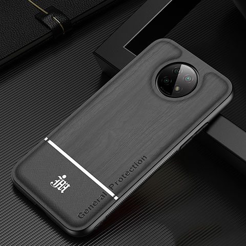 Custodia Silicone Ultra Sottile Morbida Cover JM1 per Xiaomi Redmi Note 9 5G Nero