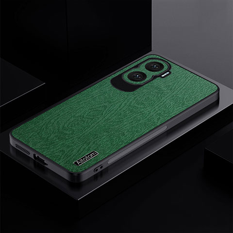 Custodia Silicone Ultra Sottile Morbida Cover PB1 per Huawei Honor 90 Lite 5G Verde