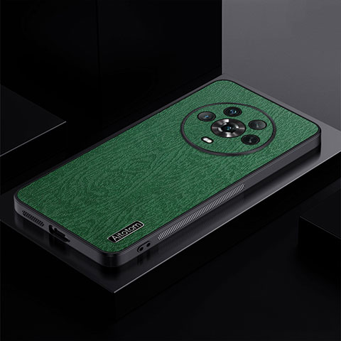 Custodia Silicone Ultra Sottile Morbida Cover PB1 per Huawei Honor Magic4 5G Verde