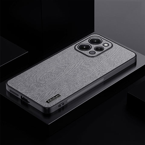 Custodia Silicone Ultra Sottile Morbida Cover PB1 per Xiaomi Redmi 12 4G Grigio