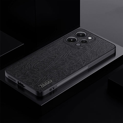 Custodia Silicone Ultra Sottile Morbida Cover PB1 per Xiaomi Redmi 12 4G Nero