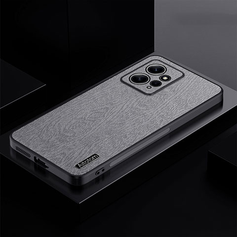 Custodia Silicone Ultra Sottile Morbida Cover PB1 per Xiaomi Redmi Note 12 4G Grigio