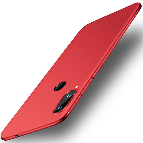 Custodia Silicone Ultra Sottile Morbida Cover S01 per Huawei Honor 8X Rosso