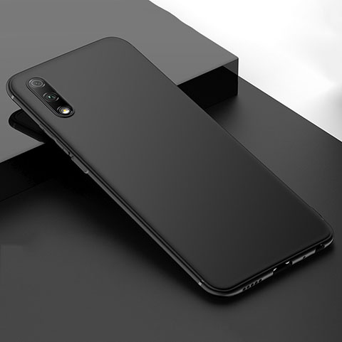 Custodia Silicone Ultra Sottile Morbida Cover S01 per Huawei P Smart Z (2019) Nero