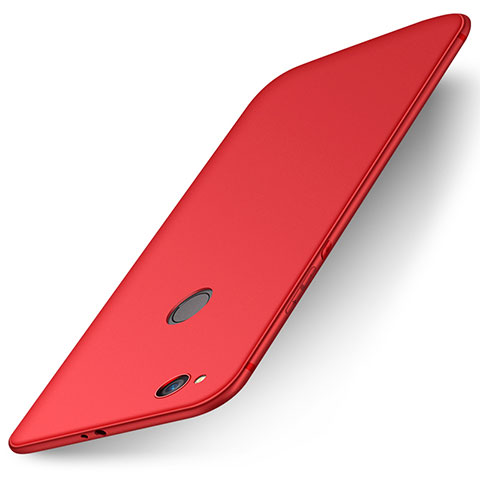 Custodia Silicone Ultra Sottile Morbida Cover S01 per Huawei P8 Lite (2017) Rosso